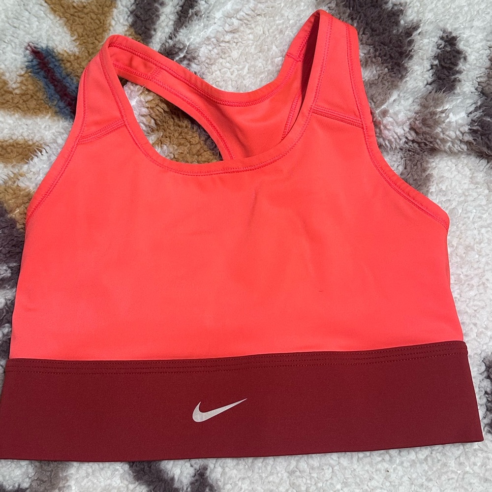 Nike medium sports bra ..